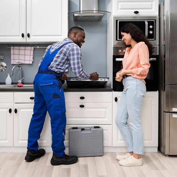 how long does it typically take to complete cooktop repair services in San Antonito